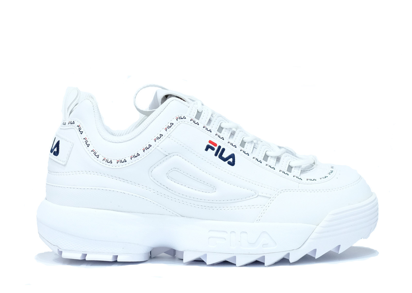 FILA DISRUPTOR II TAPE WHITE | Level Up