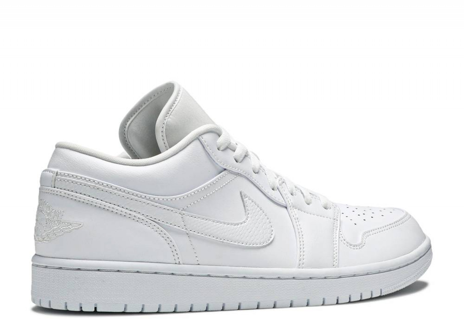 AIR JORDAN 1 LOW TRIPLE WHITE | Level Up