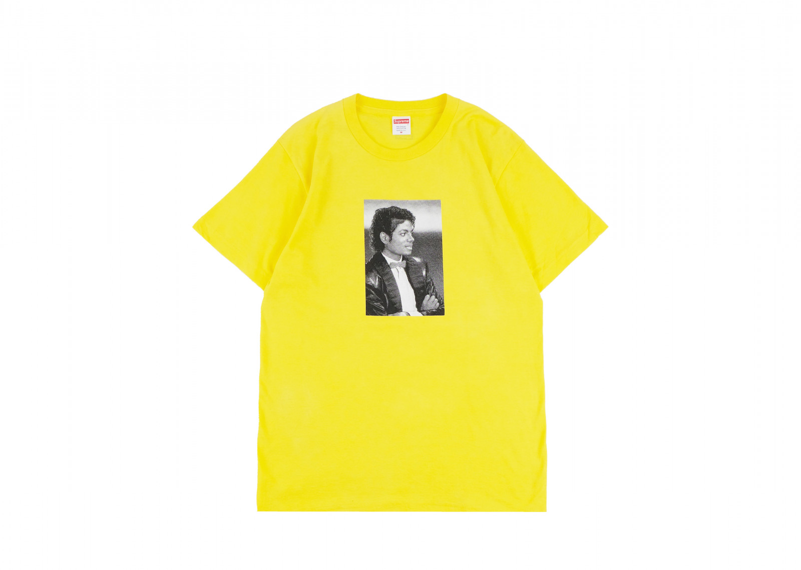 SUPREME MICHAEL JACKSON TEE YELLOW image 1