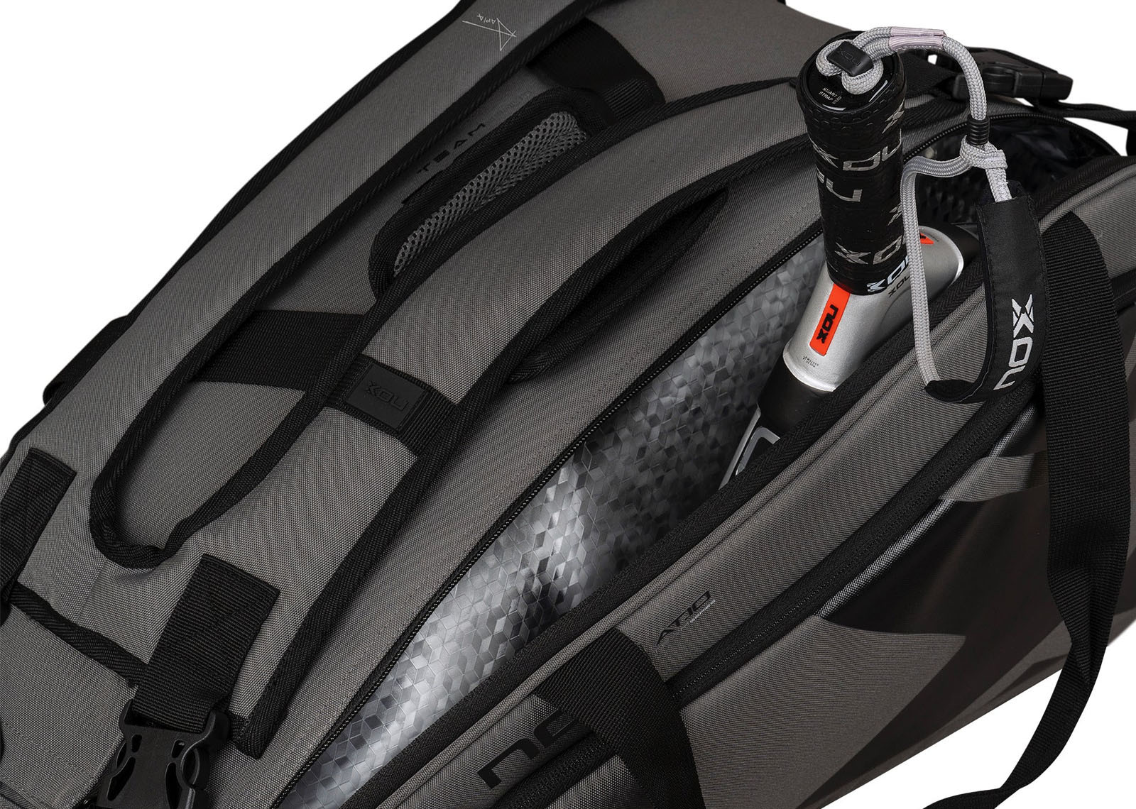 NOX AT10 TEAM GREY BLACK PADEL BAG image 8