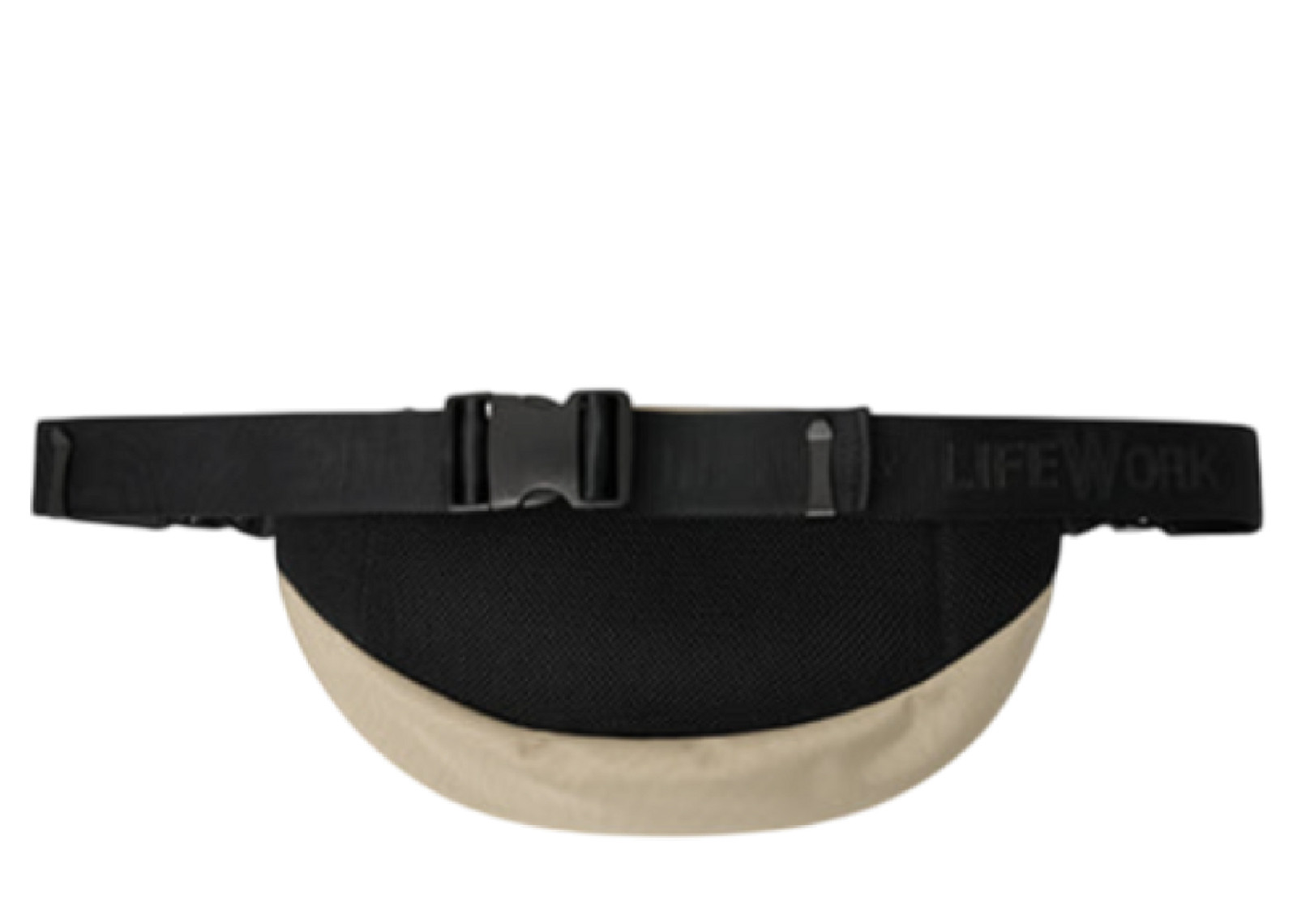 LIFEWORK KOREA LADOG D-RING WAIST BAG BEIGE image 3