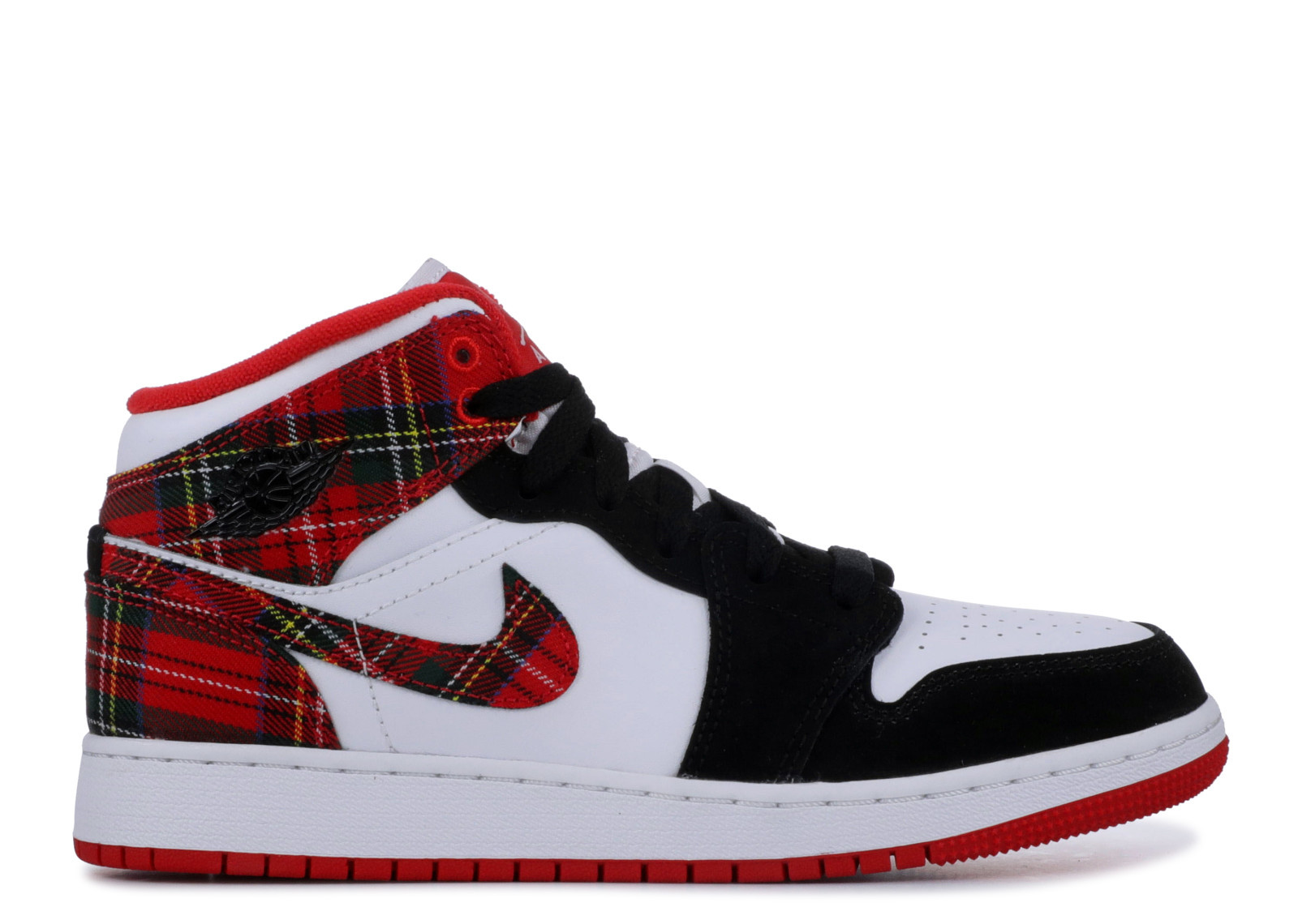 AIR JORDAN 1 MID GS "CHRISTMAS RED" image 1