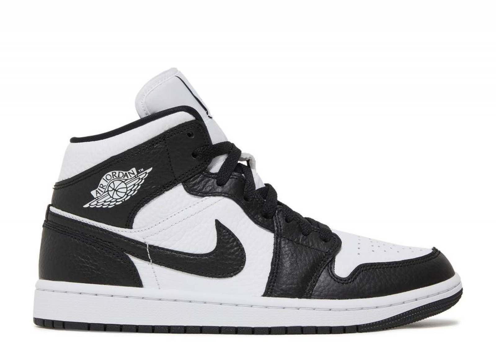 AIR JORDAN 1 MID SE HOMAGE BLACK WHITE (W) image 1