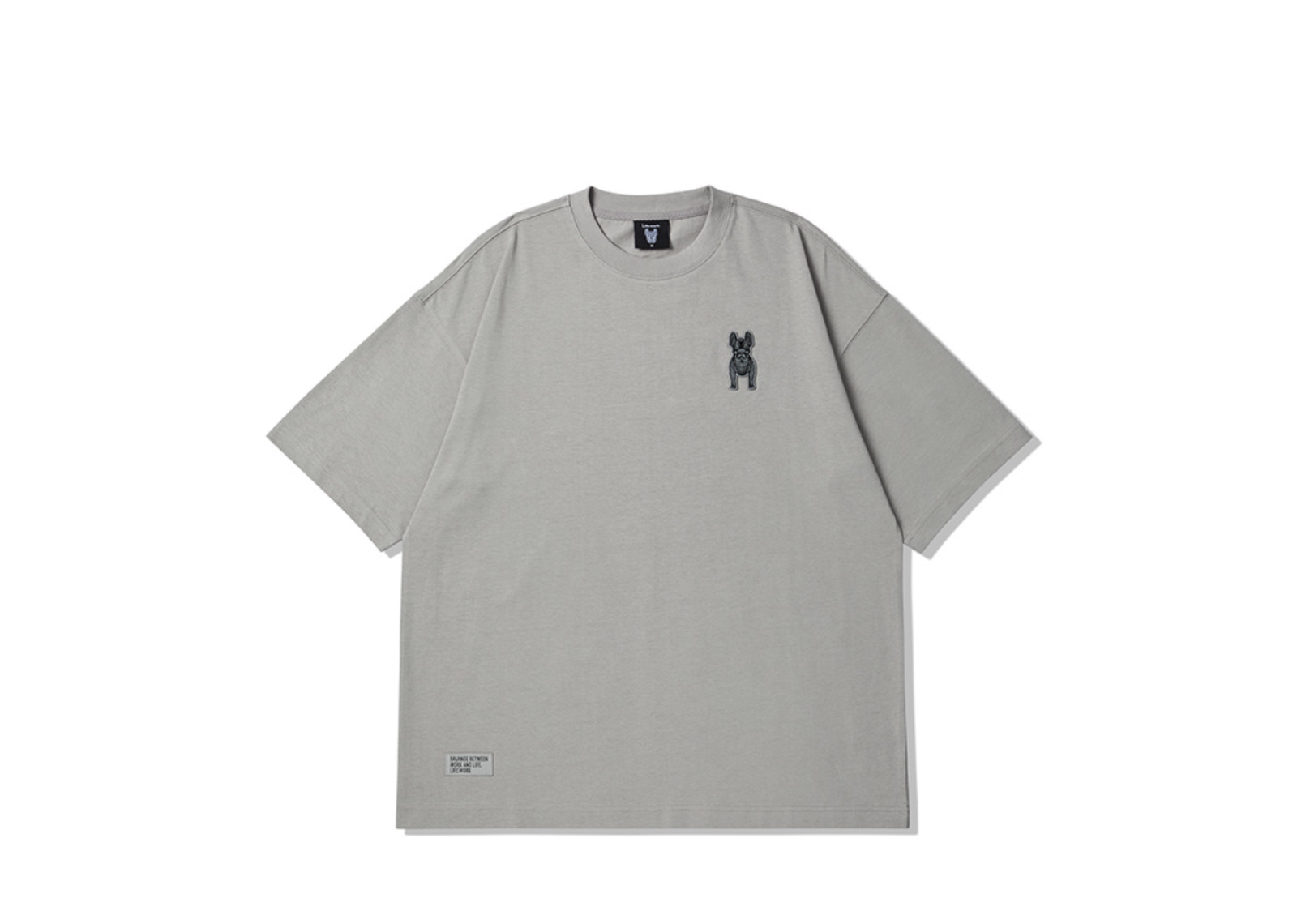 LIFEWORK KOREA SILICON LADOK GREY TEE image 1