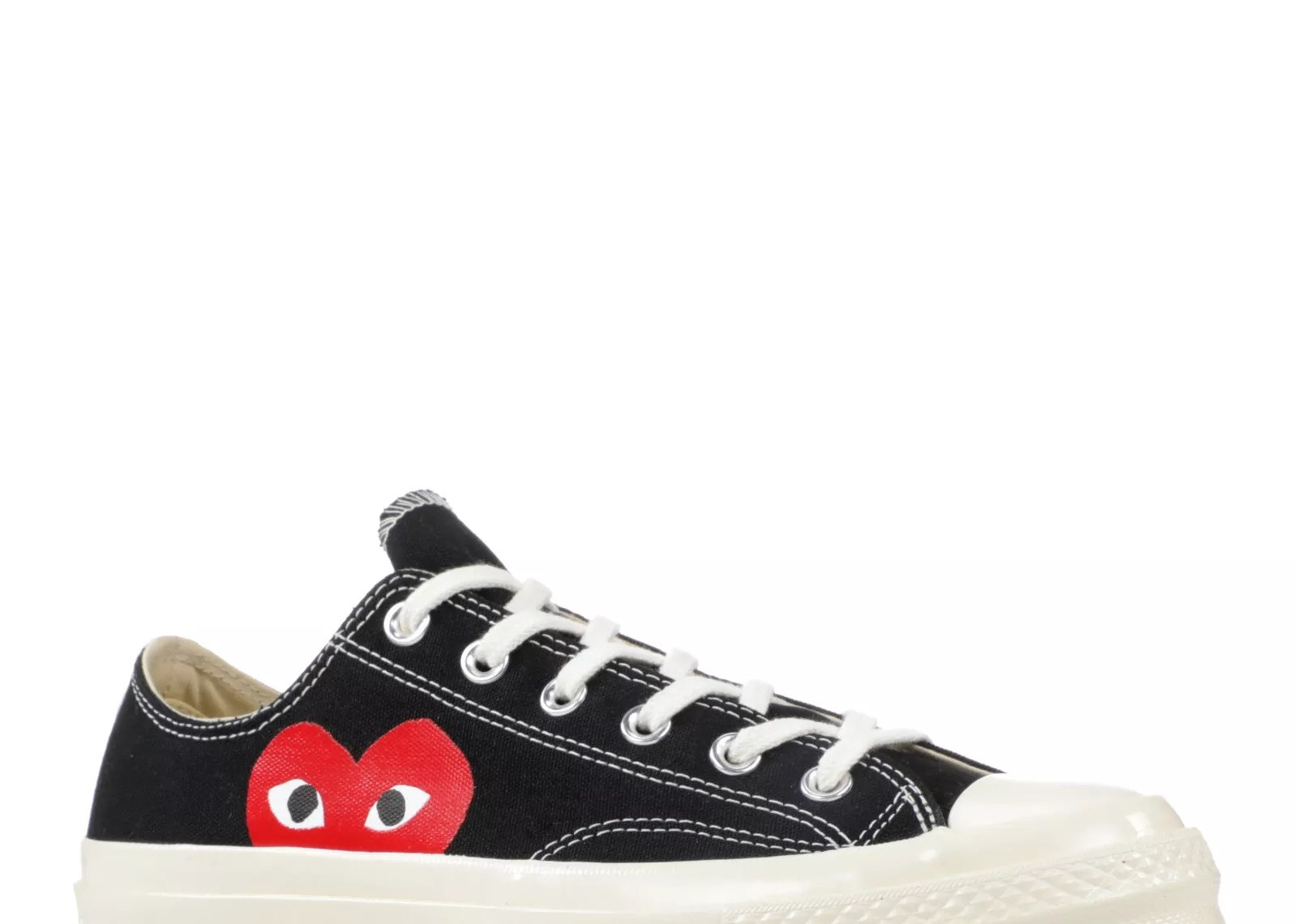 CONVERSE CHUCK 70 LOW X COMME DES GARCONS PLAY BLACK image 3