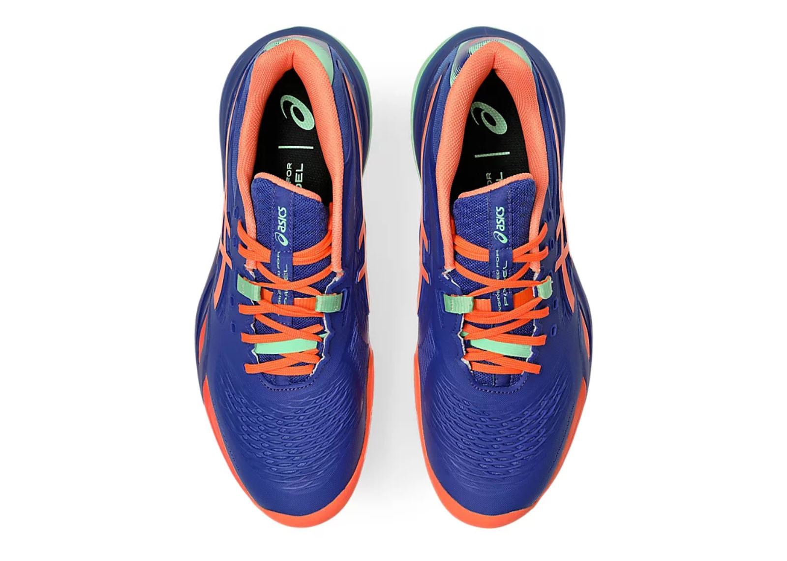 GEL RESOLUTION X PADEL DARK COBLAT VIVID CORAL image 4