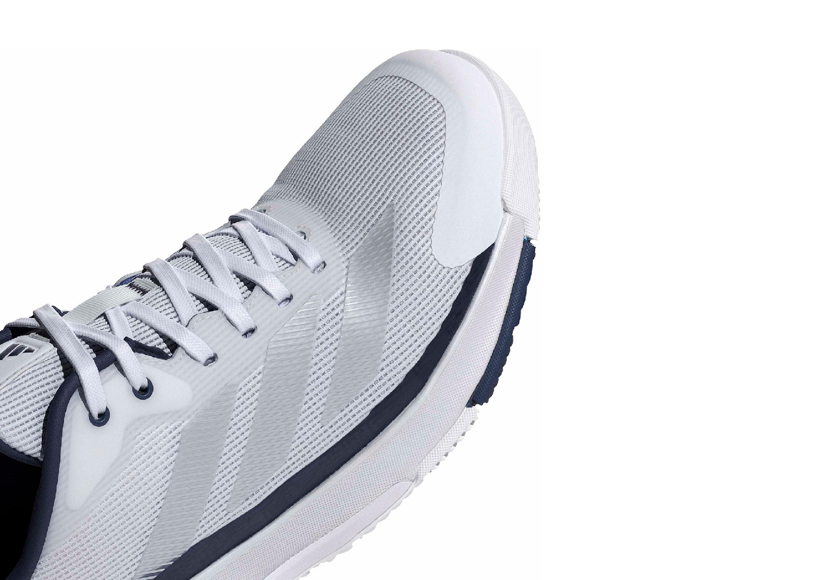 ADIDAS CRAZYQUICK LS WHITE DARK BLUE image 6