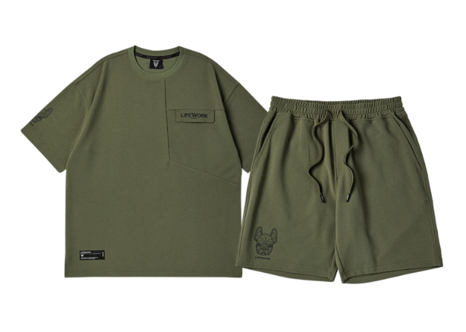 LifeWork Korea Relaxing Ladok Short Khaki [SETUP] image 1
