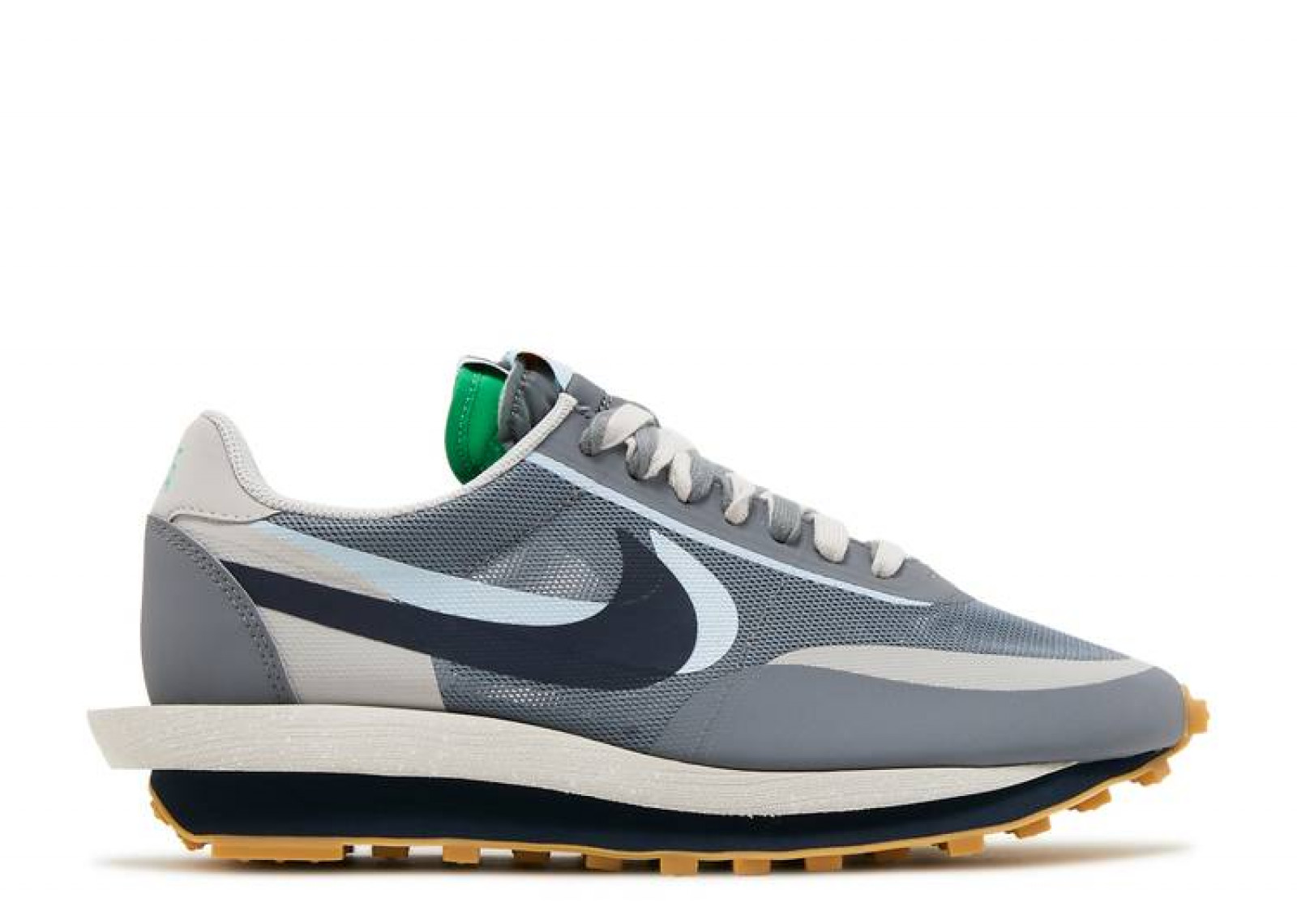 SACAI X CLOT X LDWAFFLE KISS OF DEATH 2 COOL GREY image 1