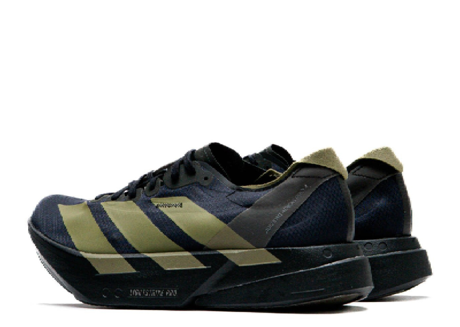 ADIDAS ADIZERO ADIOS PRO 4 BLACK FOCUS OLIVE image 3