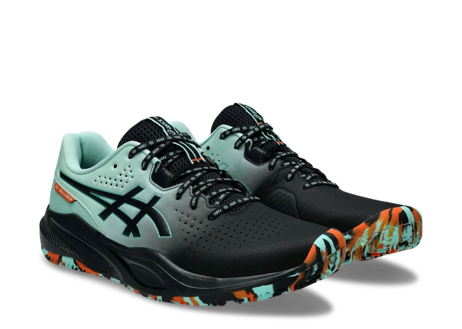 GEL CHALLENGER 15 PADEL L.E FRESH ICE BLACK image 4