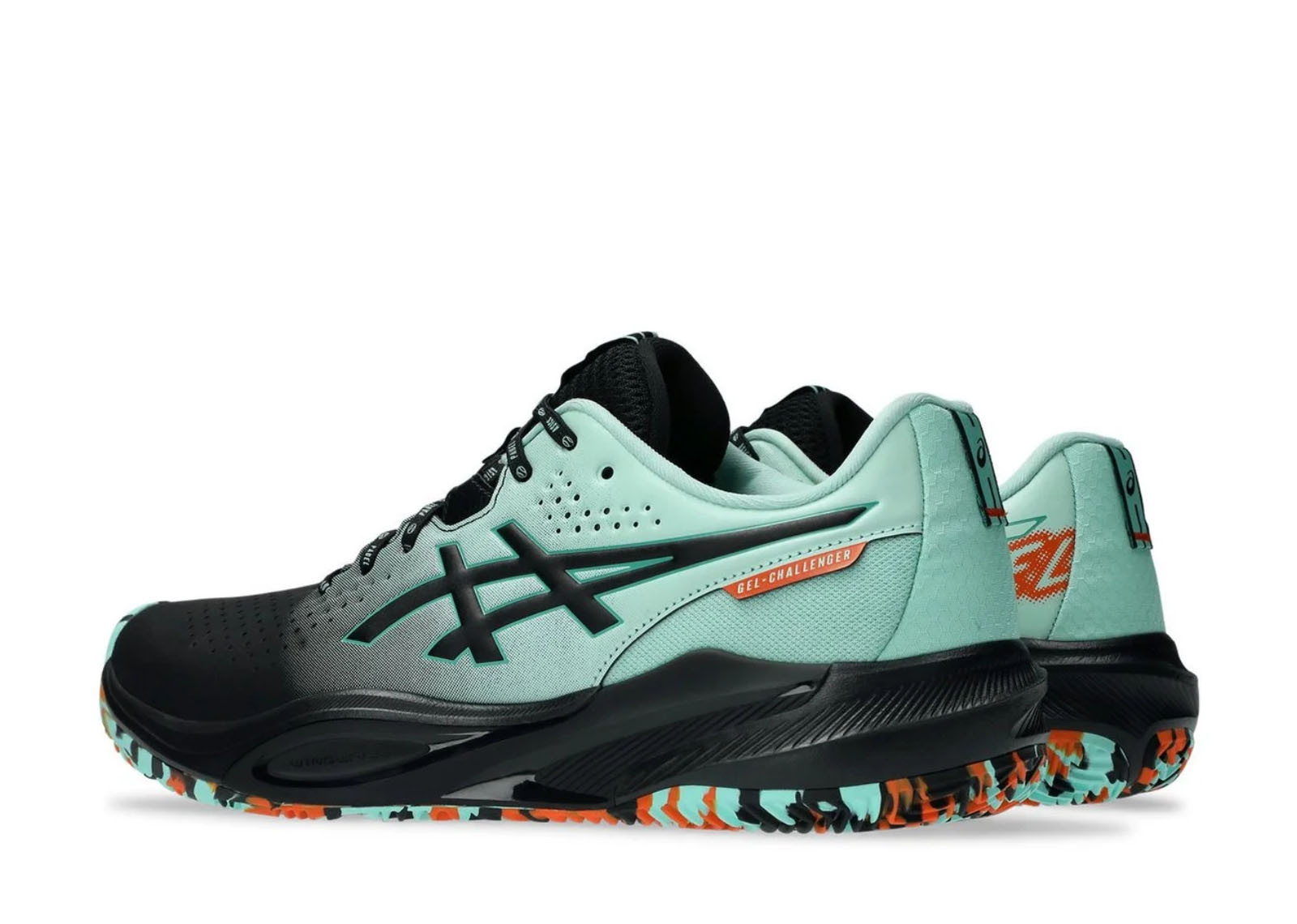 GEL CHALLENGER 15 PADEL L.E FRESH ICE BLACK image 3