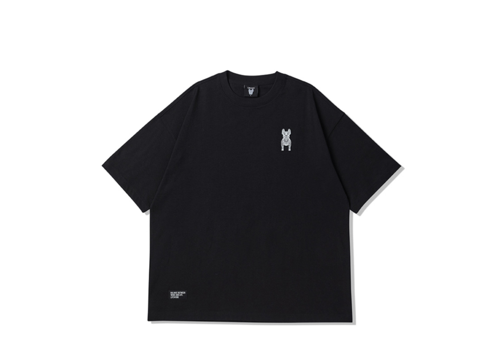 LIFEWORK KOREA SILICON LADOK BLACK TEE image 1
