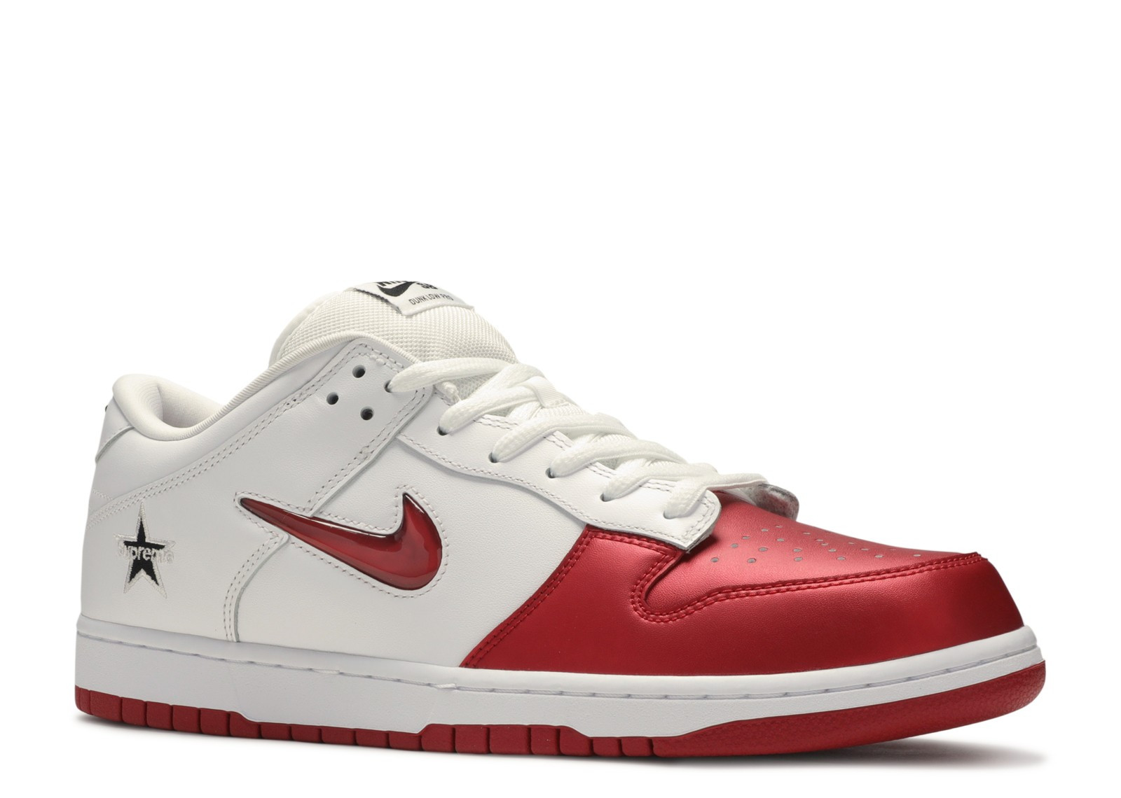 NIKE SB DUNK LOW OG QS SUPREME RED WHITE | Level Up