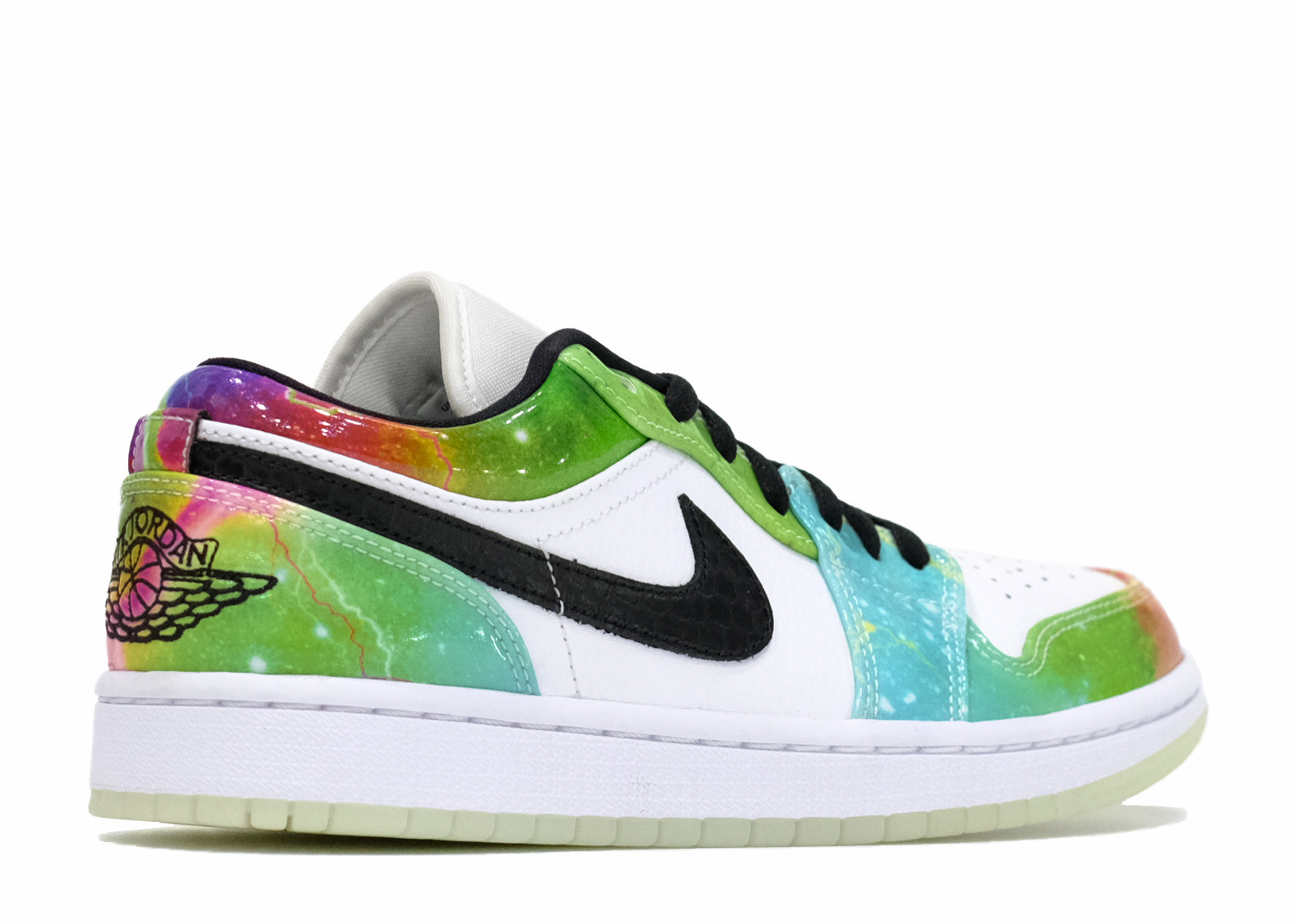 AIR JORDAN 1 LOW GALAXY (W) "GLOW IN THE DARK" image 3