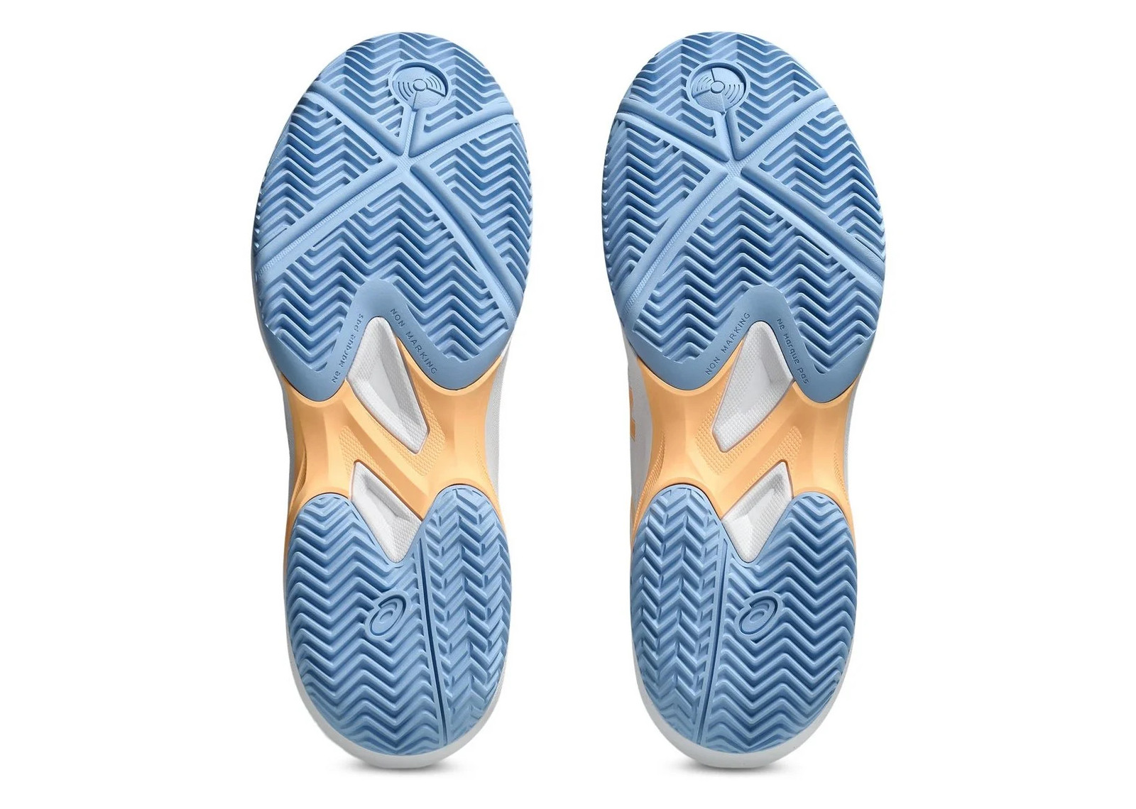 GEL GAME FF PADEL WHITE ORANGE GLOW W image 8
