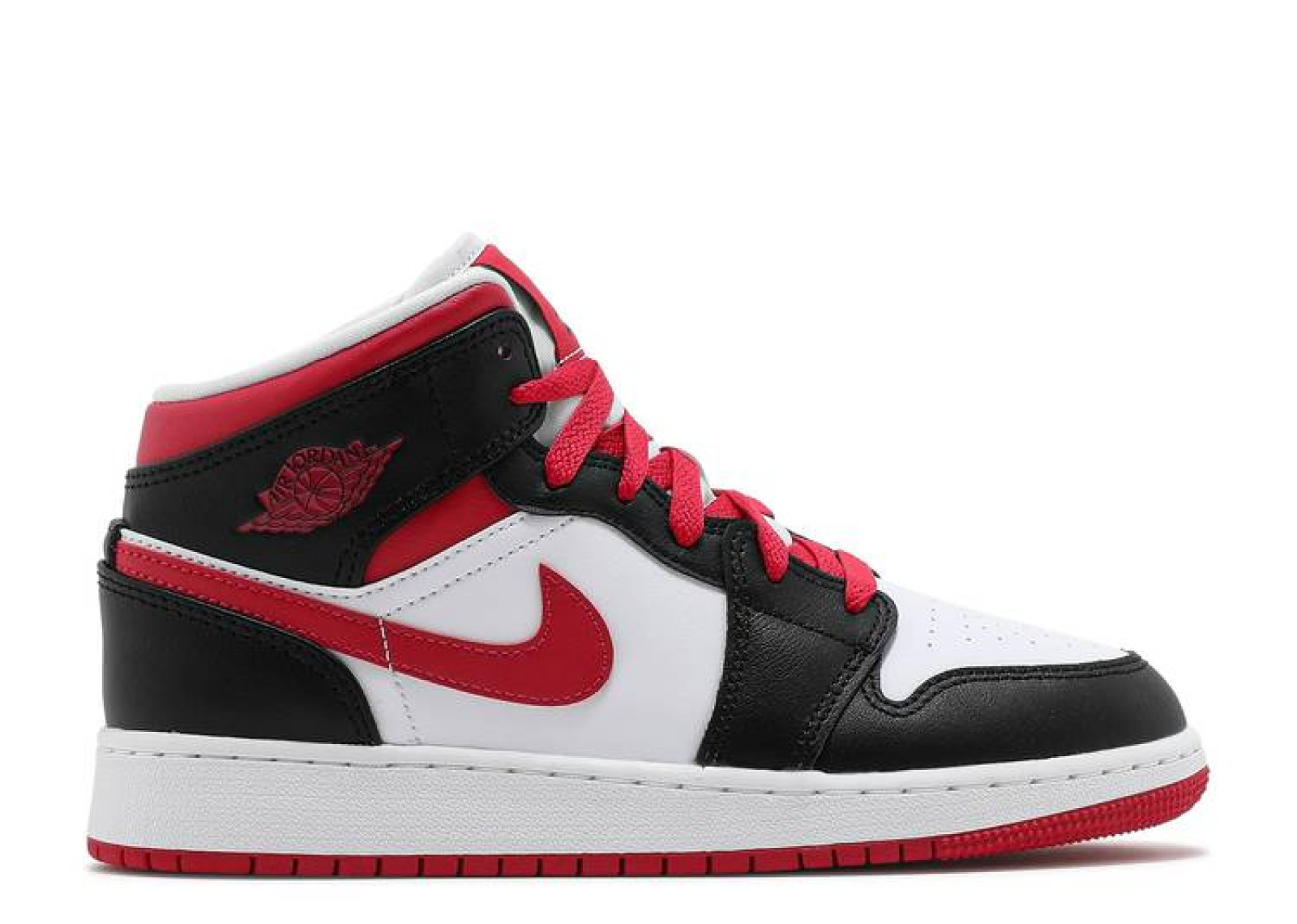 AIR JORDAN 1 MID WHITE VERY BERRY image 1