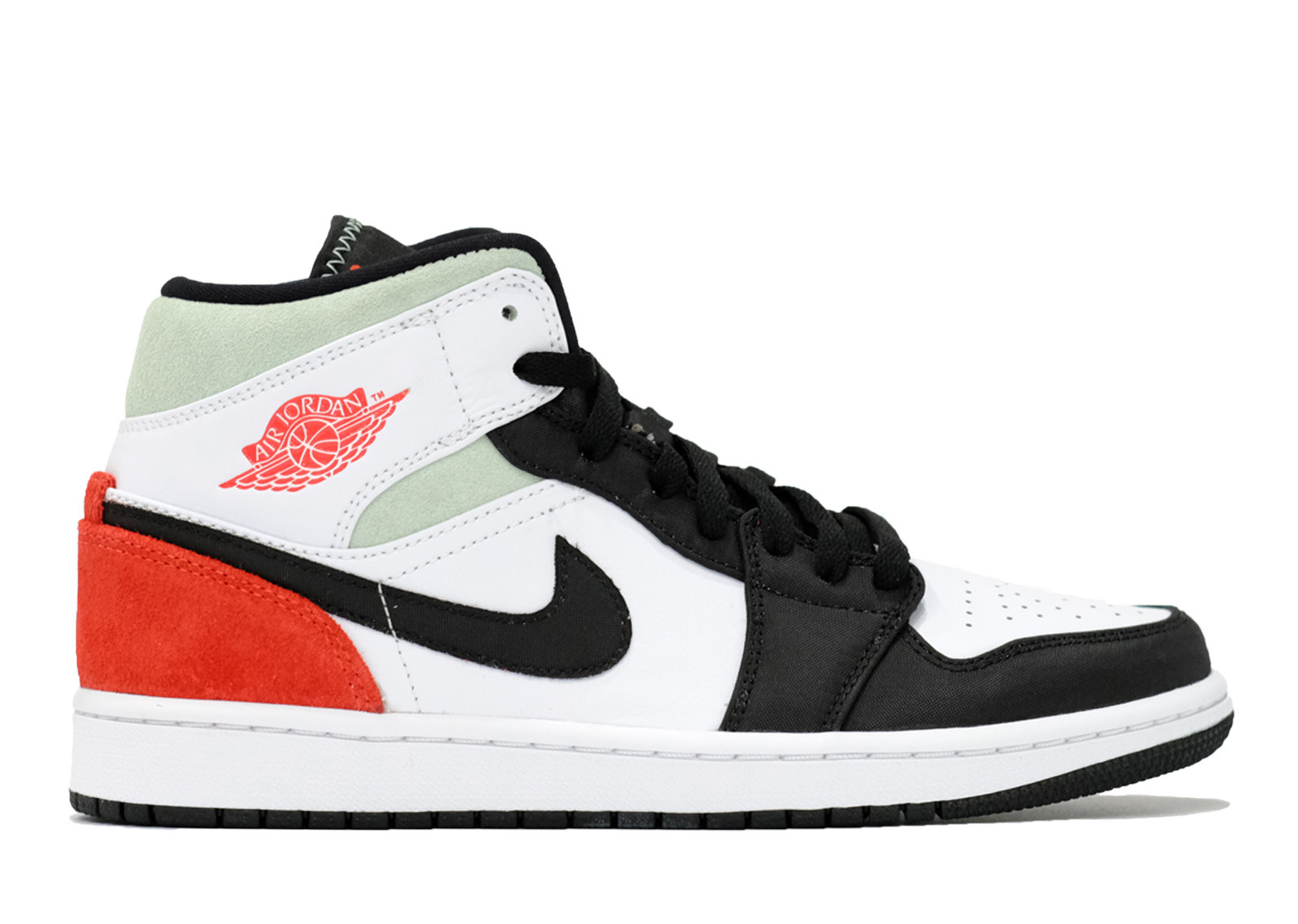 AIR JORDAN 1 MID UNION BLACK TOE image 1