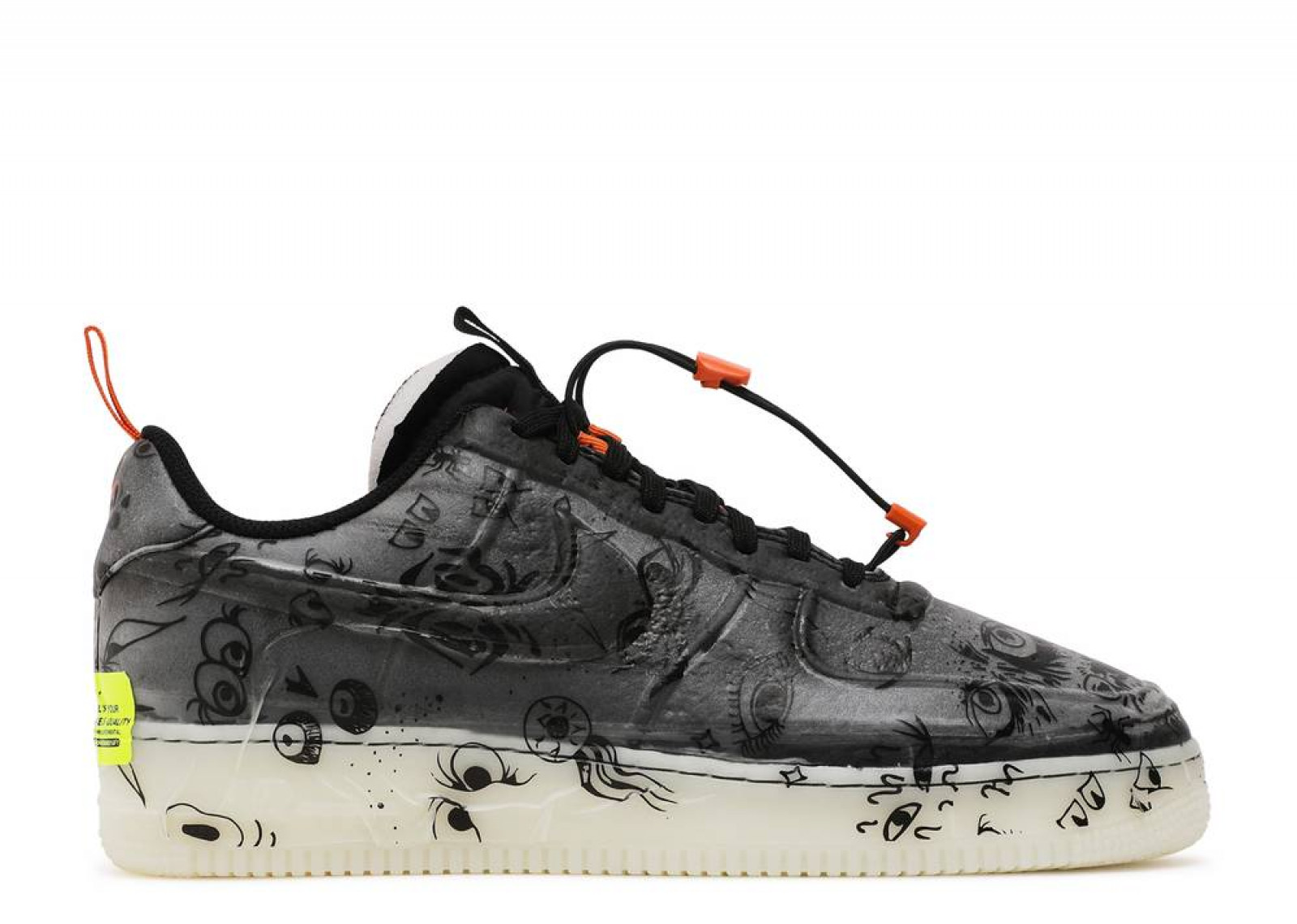 GLOW IN THE DARK  AIR FORCE 1 EXPERIMENTAL HALLOWEEN image 1