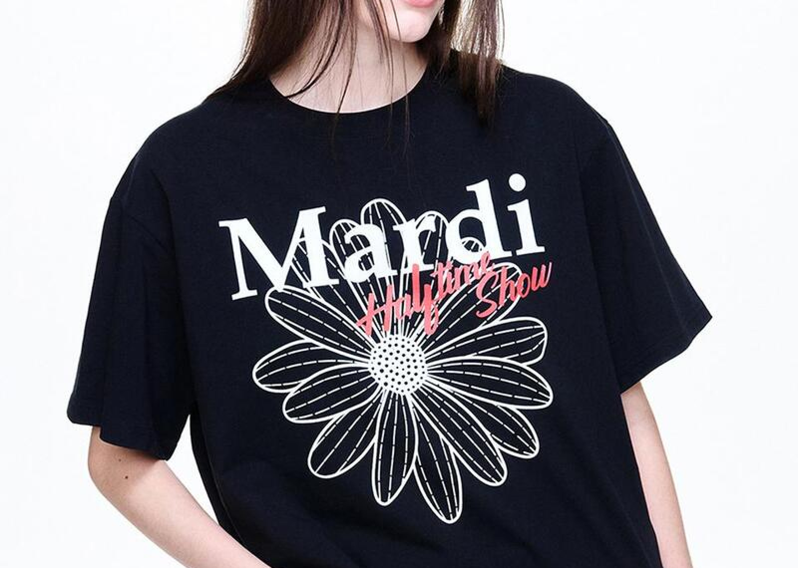 MARDI KOREA UNISEX FLOWER MARDI HALFTIME SHOW TEE image 1