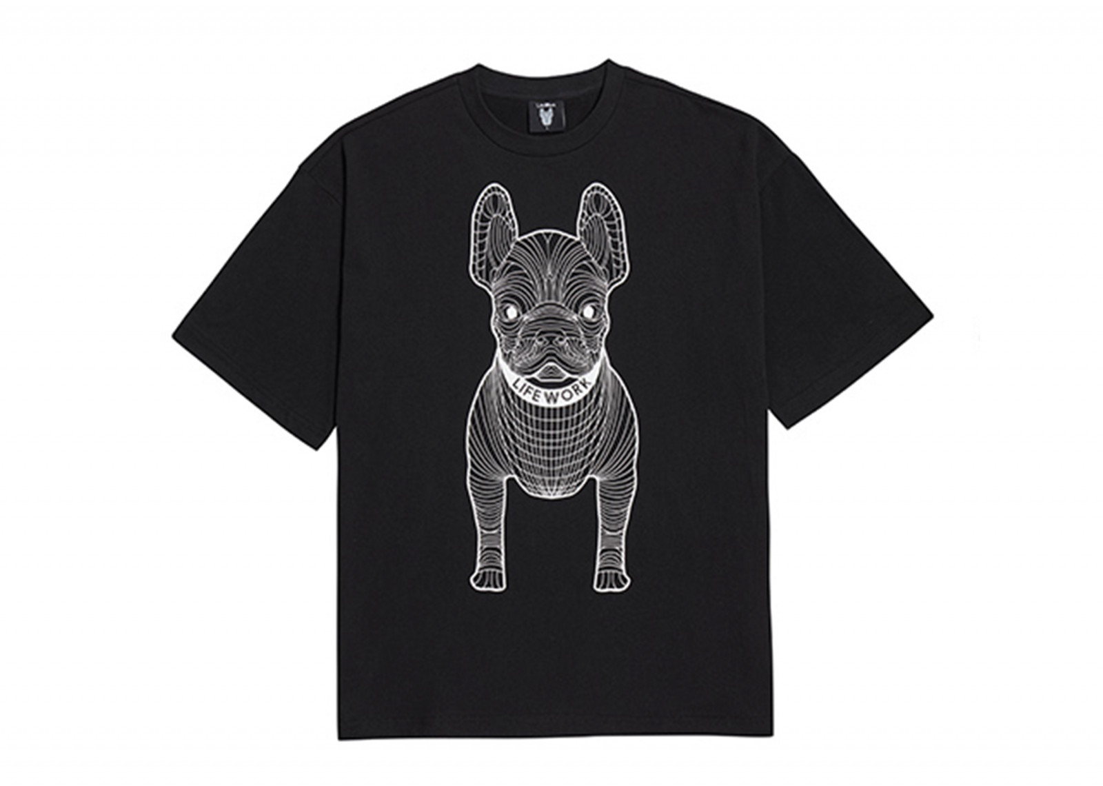 LIFEWORK KOREA BIG LADOK SHORT-SLEEVED T-SHIRT JET BLACK image 1