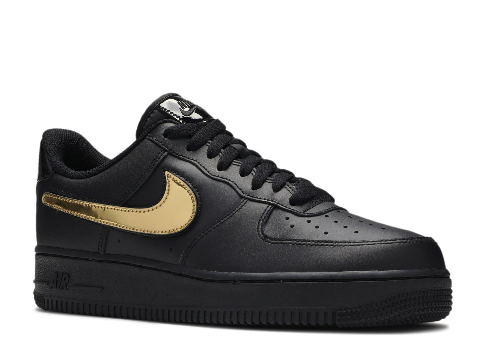 AIR FORCE 1 LOW "BLACK REMOVABLE SWOOSH" image 2
