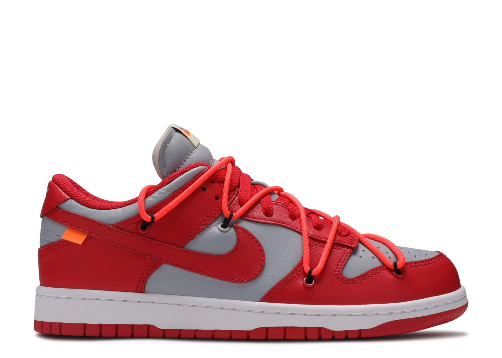Dunk Low Off-White - University Red image 1