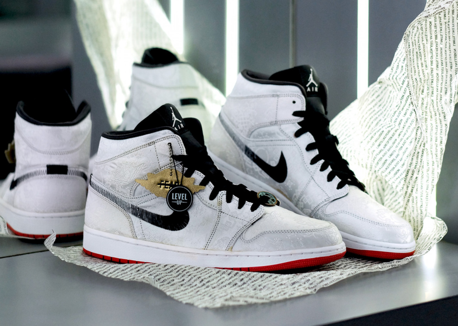 AIR JORDAN 1 MID SE FEARLESS GC EDISON CHEN - CLOT image 3