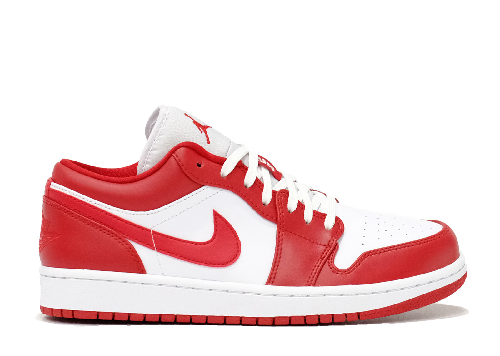 AIR JORDAN 1 LOW GYM RED WHITE image 1