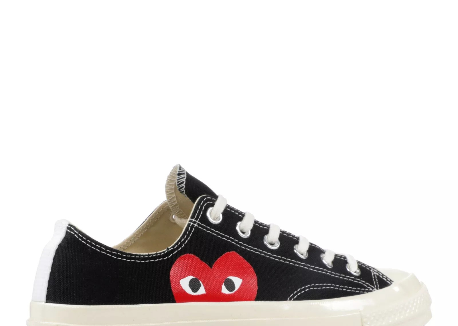 CONVERSE CHUCK 70 LOW X COMME DES GARCONS PLAY BLACK image 2