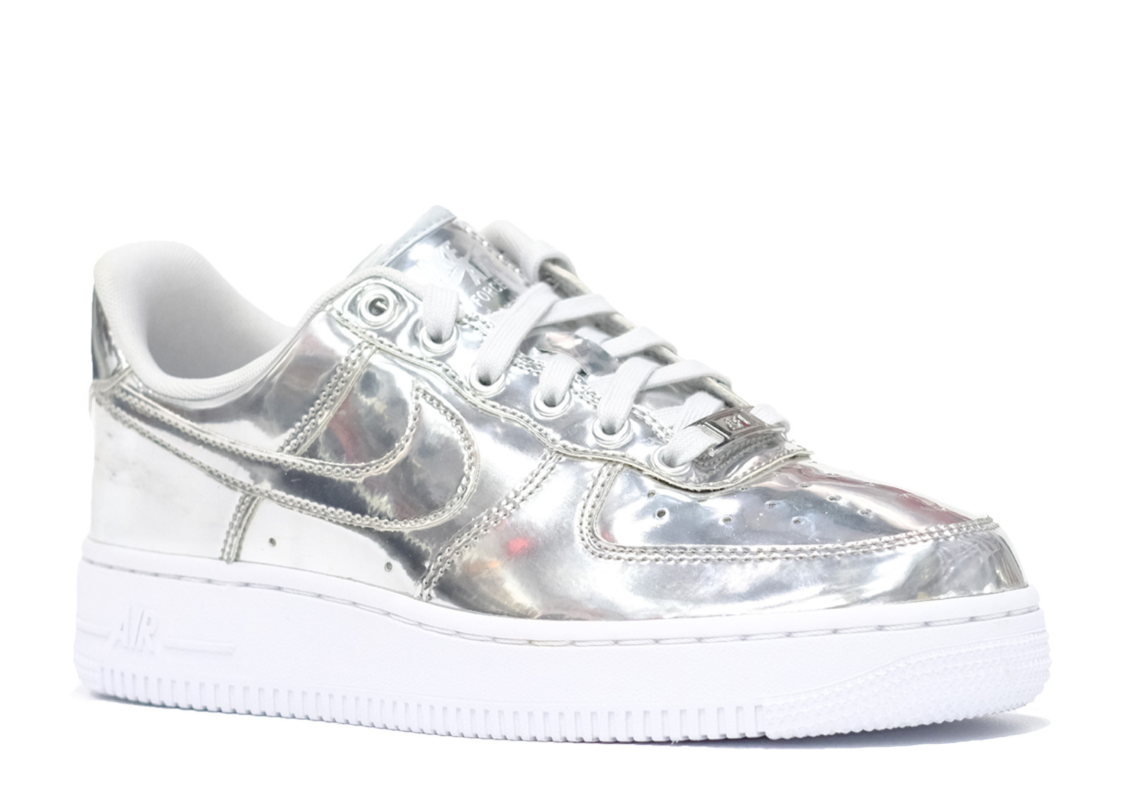 nike air force 1 metallic chrome