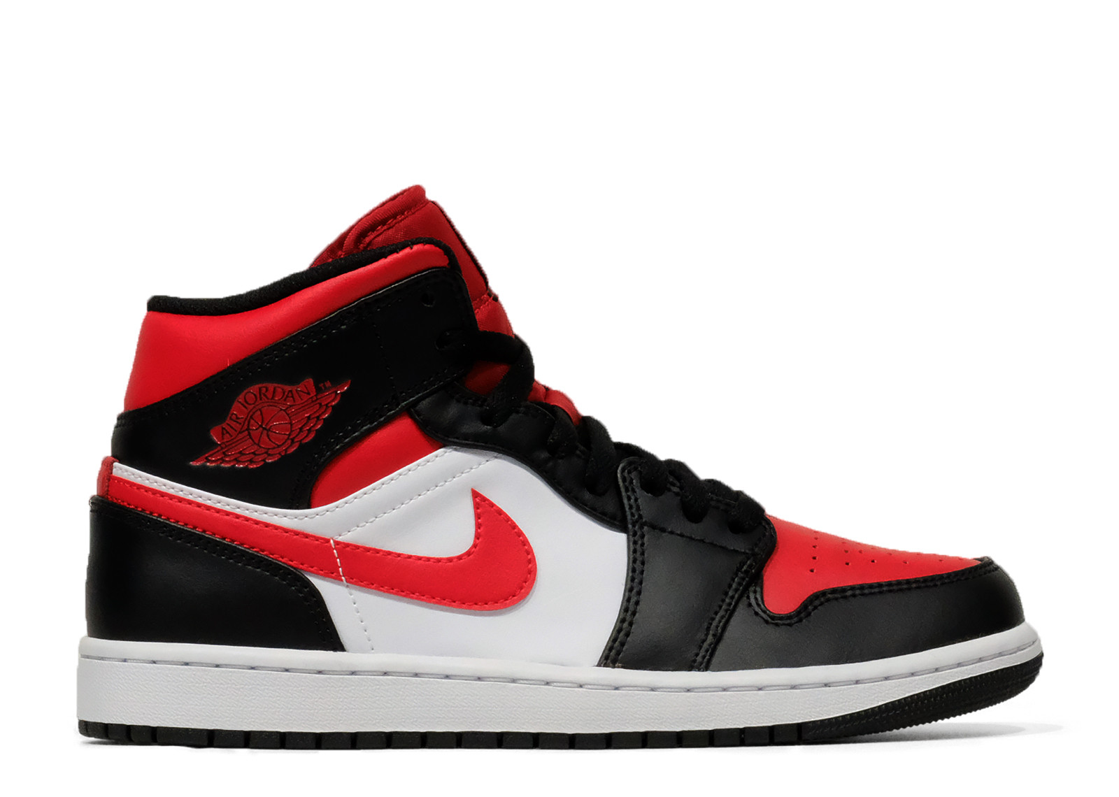 AIR JORDAN 1 MID BRED TOE 2022 image 1