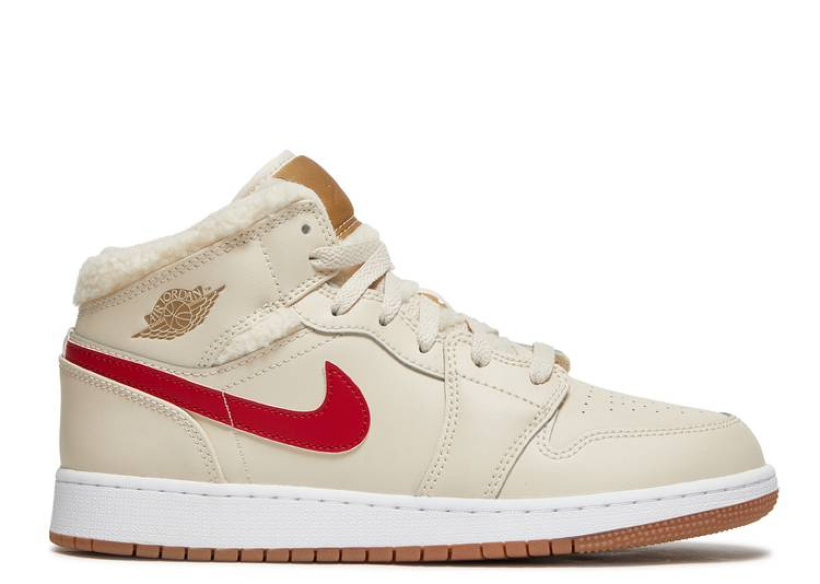AIR JORDAN 1 MID UTILITY FLEECE (GS) image 1