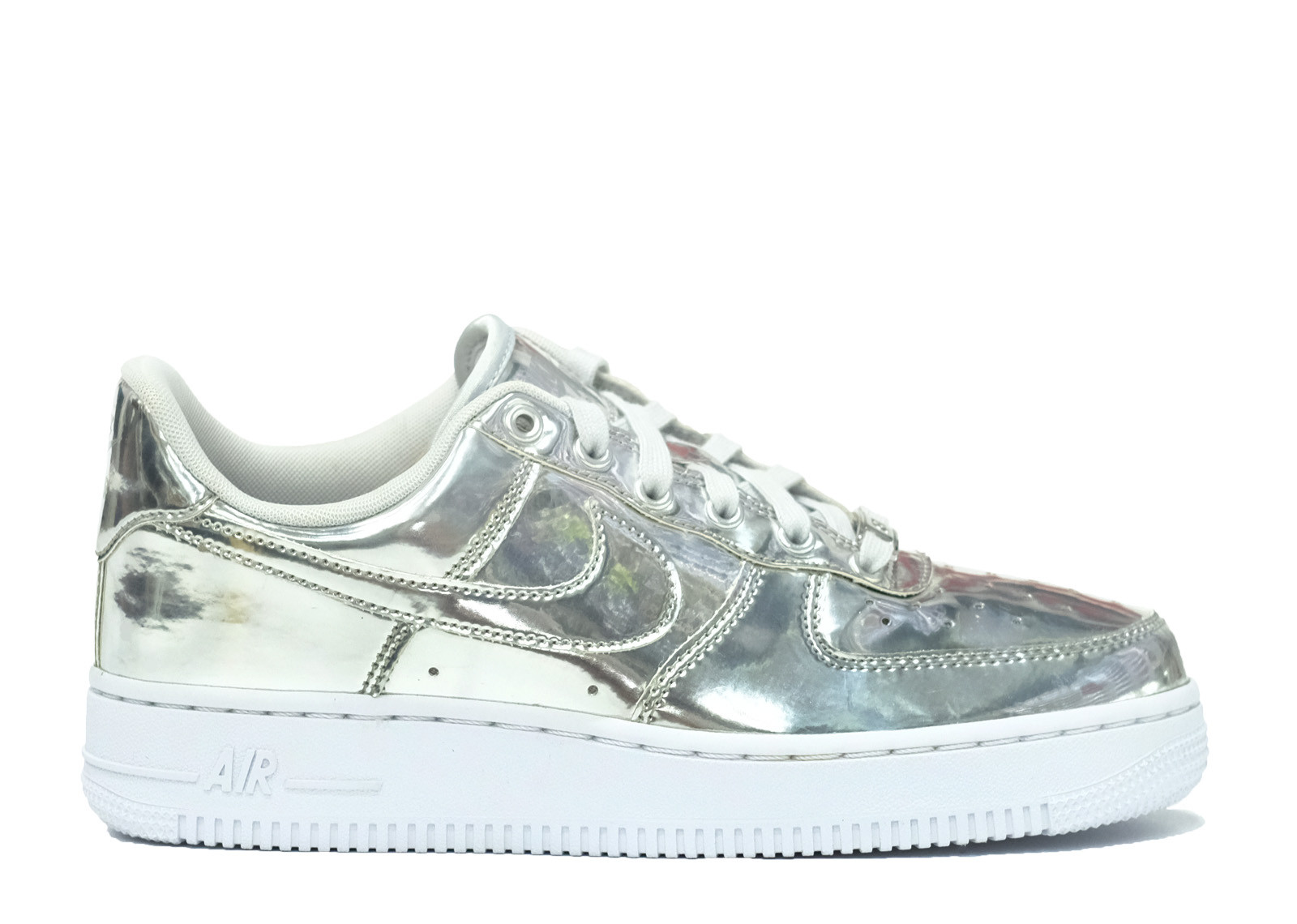 nike air force 1 metallic chrome