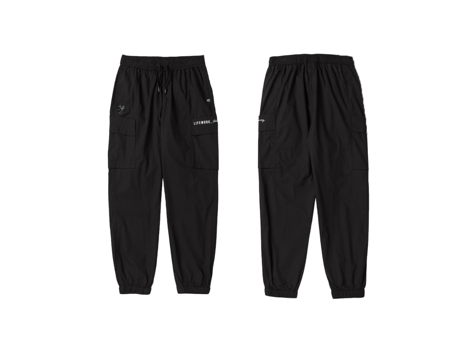 Lifework Korea Logo Drawstring Black W [SETUP] image 2