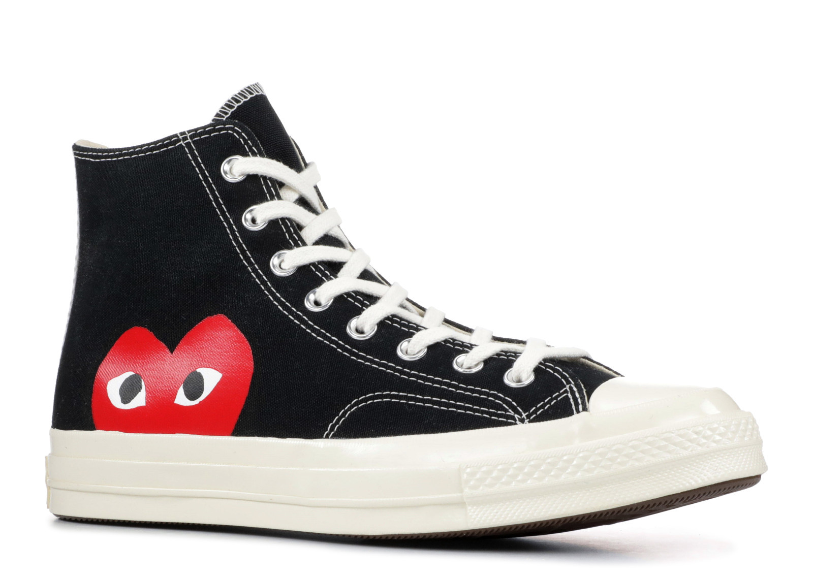 CONVERSE CHUCK 70 HI X COMME DES GARCONS PLAY BLACK" image 2