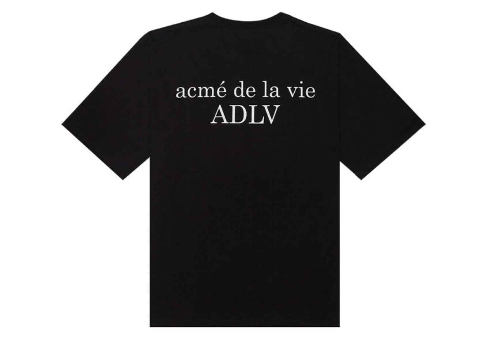  ADLV BASIC SHORT SLEEVE T-SHIRT BLACK image 1