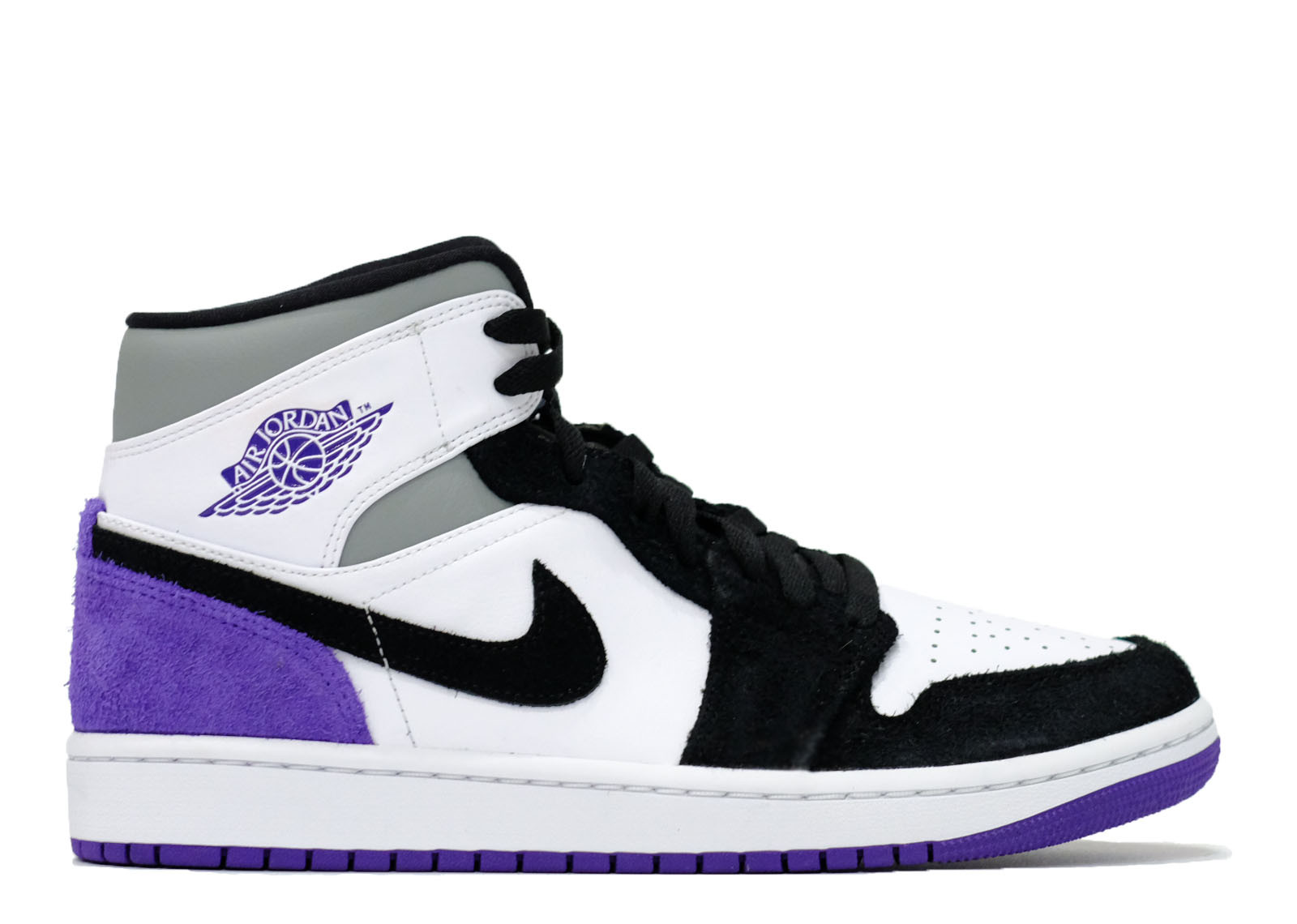 AIR JORDAN 1 MID COURT PURPLE image 1