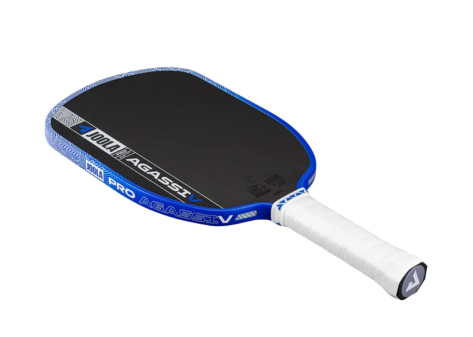 JOOLA AGASSI PRO V ANDRE AGASSI PICKLEBALL PADDLE 14MM ROYAL BLUE image 4