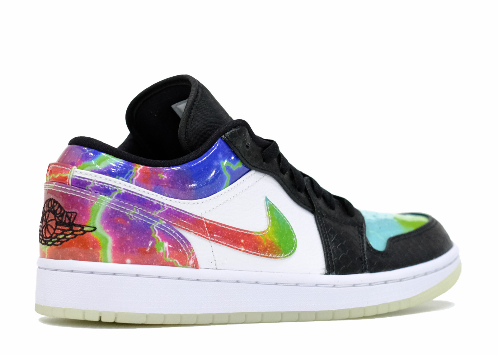 AIR JORDAN 1 LOW GALAXY "GLOW IN THE DARK" image 3