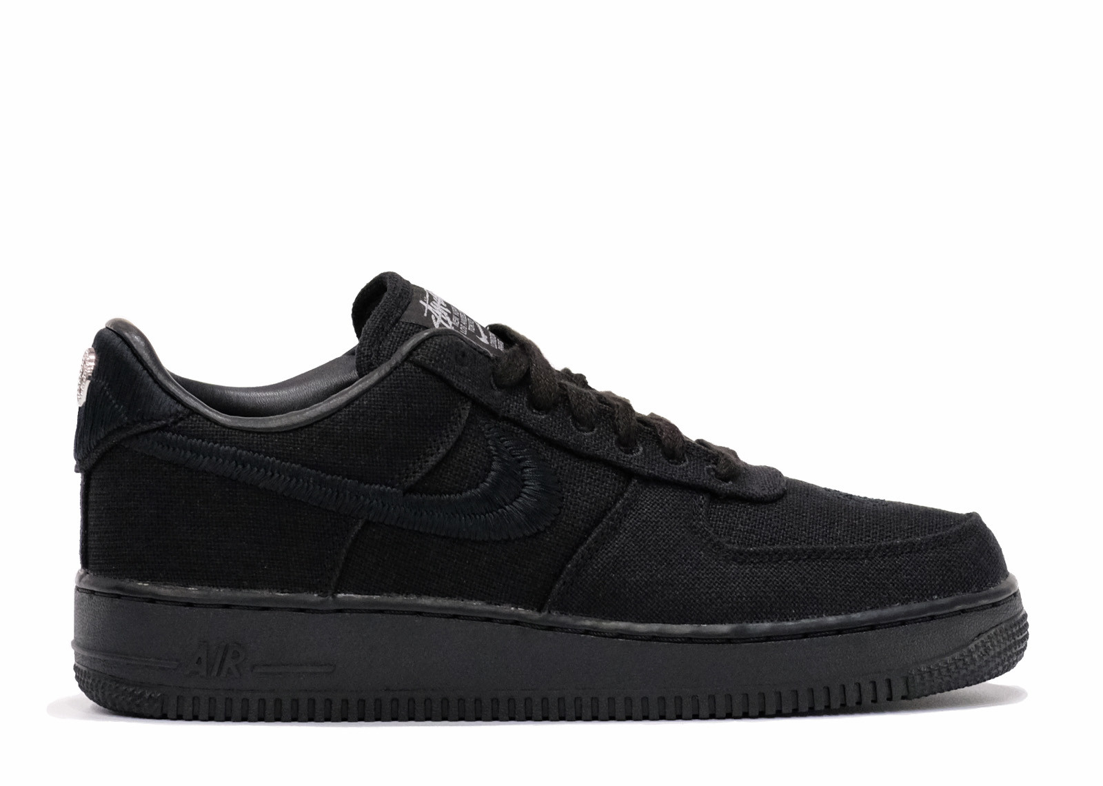 AIR FORCE 1 LOW X STUSSY TRIPLE BLACK | Level Up