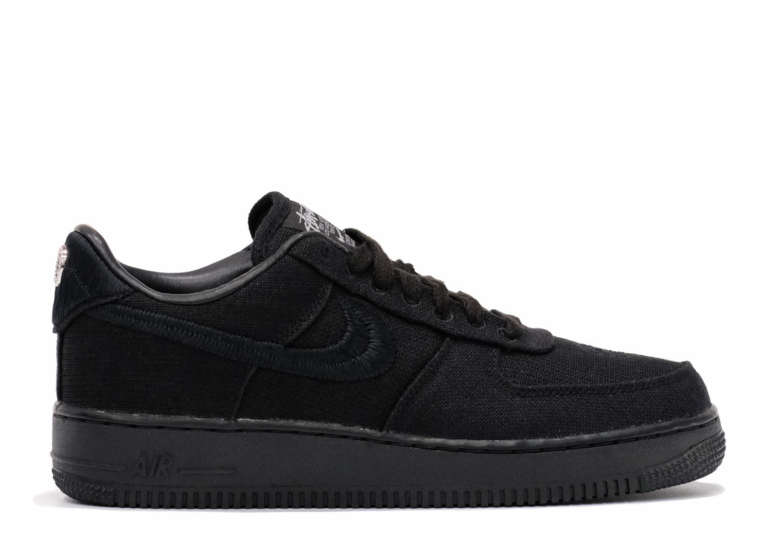 AIR FORCE 1 LOW X STUSSY TRIPLE BLACK image 1