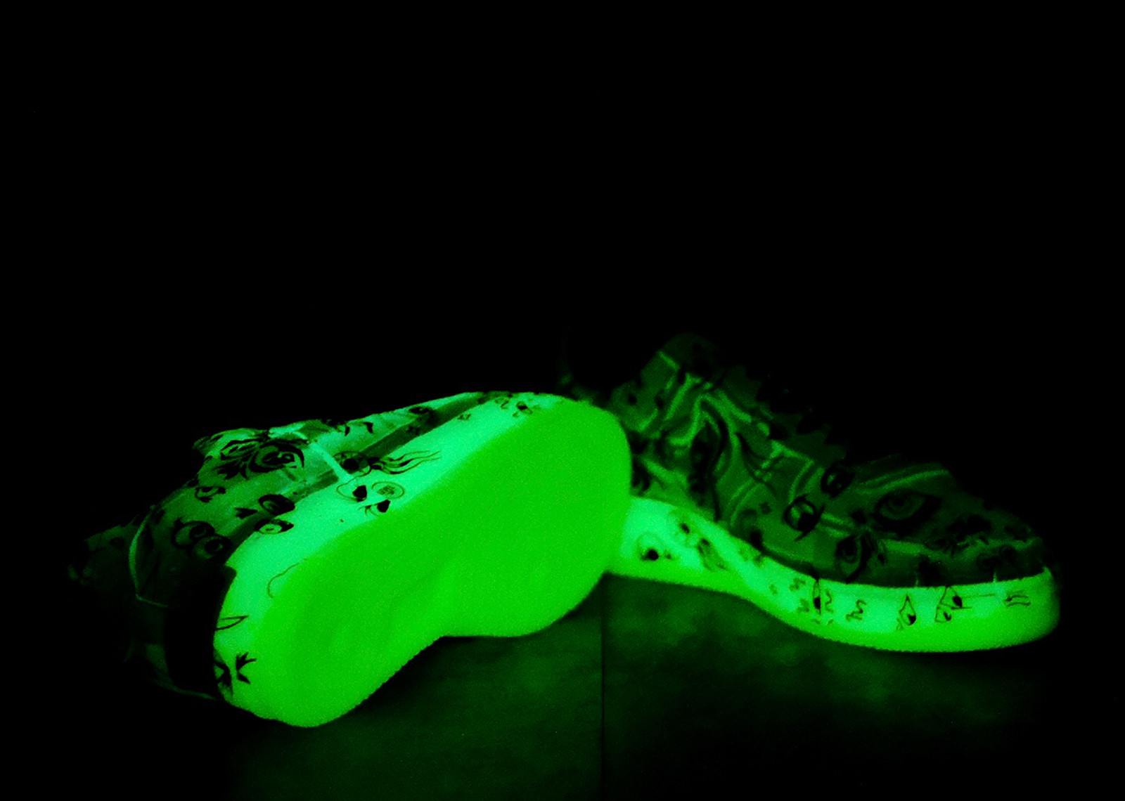 GLOW IN THE DARK  AIR FORCE 1 EXPERIMENTAL HALLOWEEN image 4