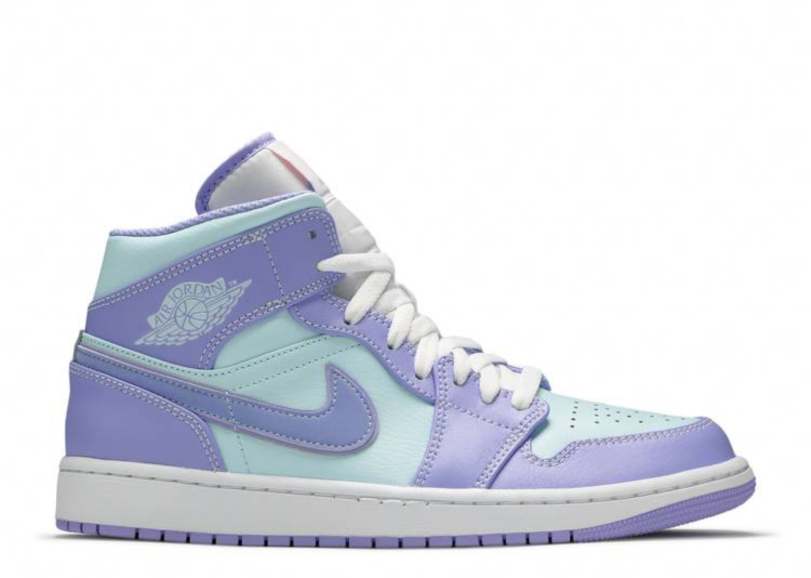 AIR JORDAN 1 MID PURPLE AQUA  image 1