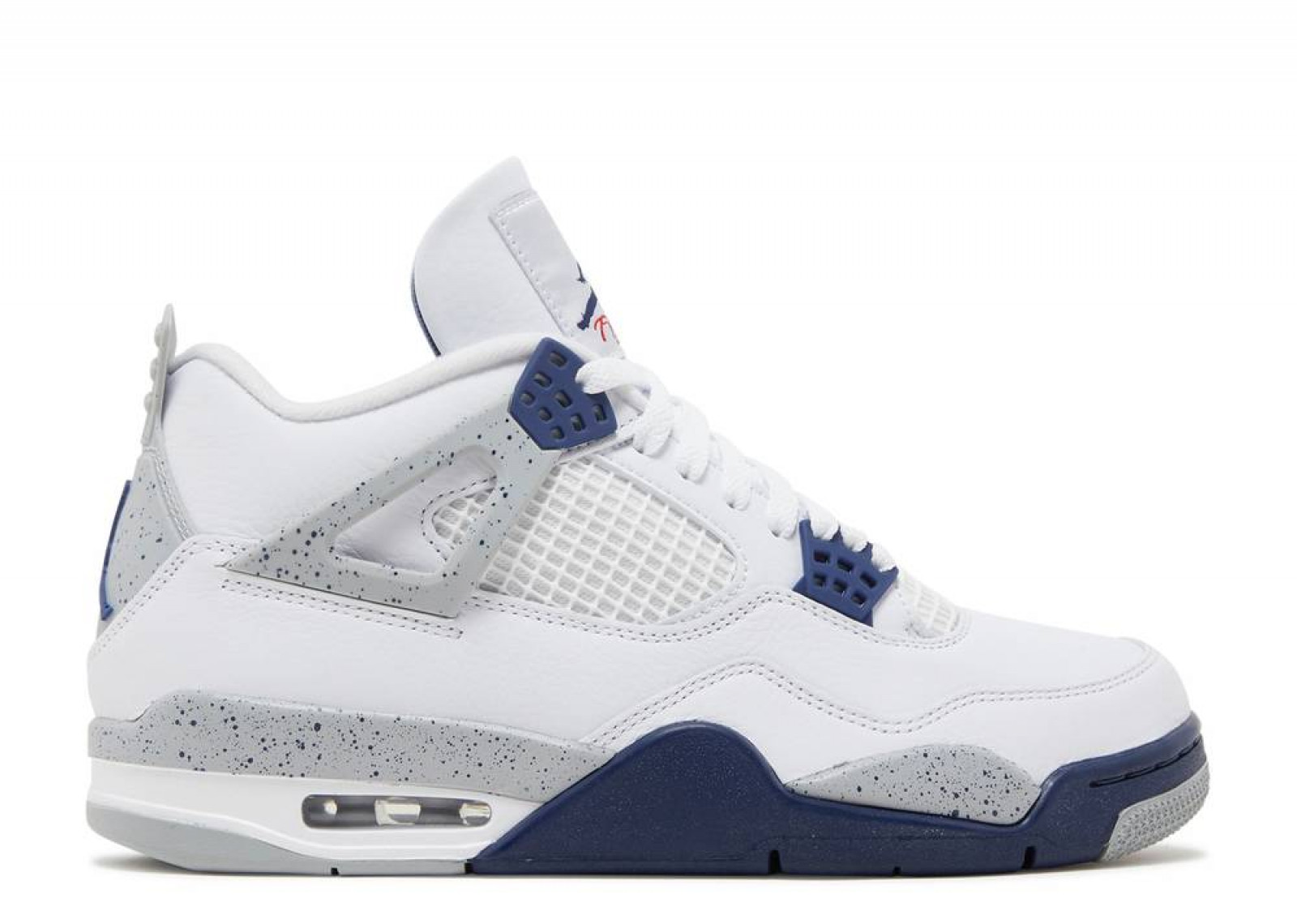 AIR JORDAN 4 RETRO MIDNIGHT NAVY image 1