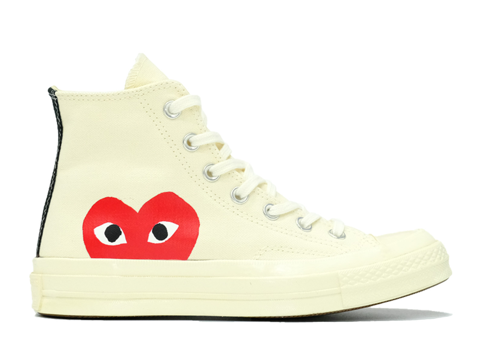 CONVERSE CHUCK 70 HI X COMME DES GARCONS "PLAY WHITE" image 1