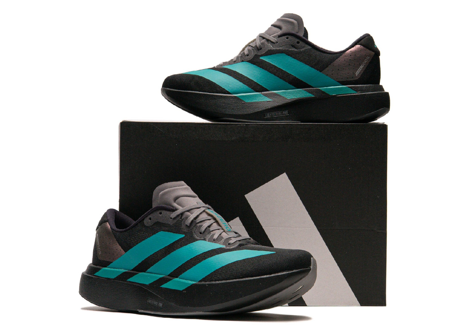 ADIDAS ADIZERO EVO SL M BLACK PURE TEAL image 5