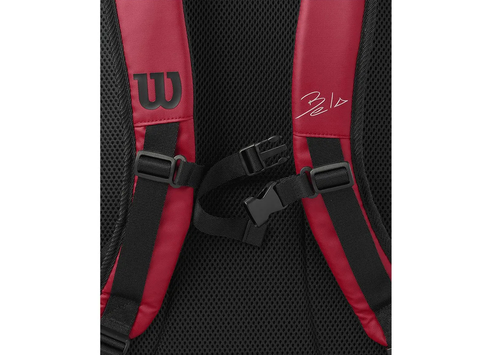 WILSON BELA PADEL RACKET BACKPACK RED image 3