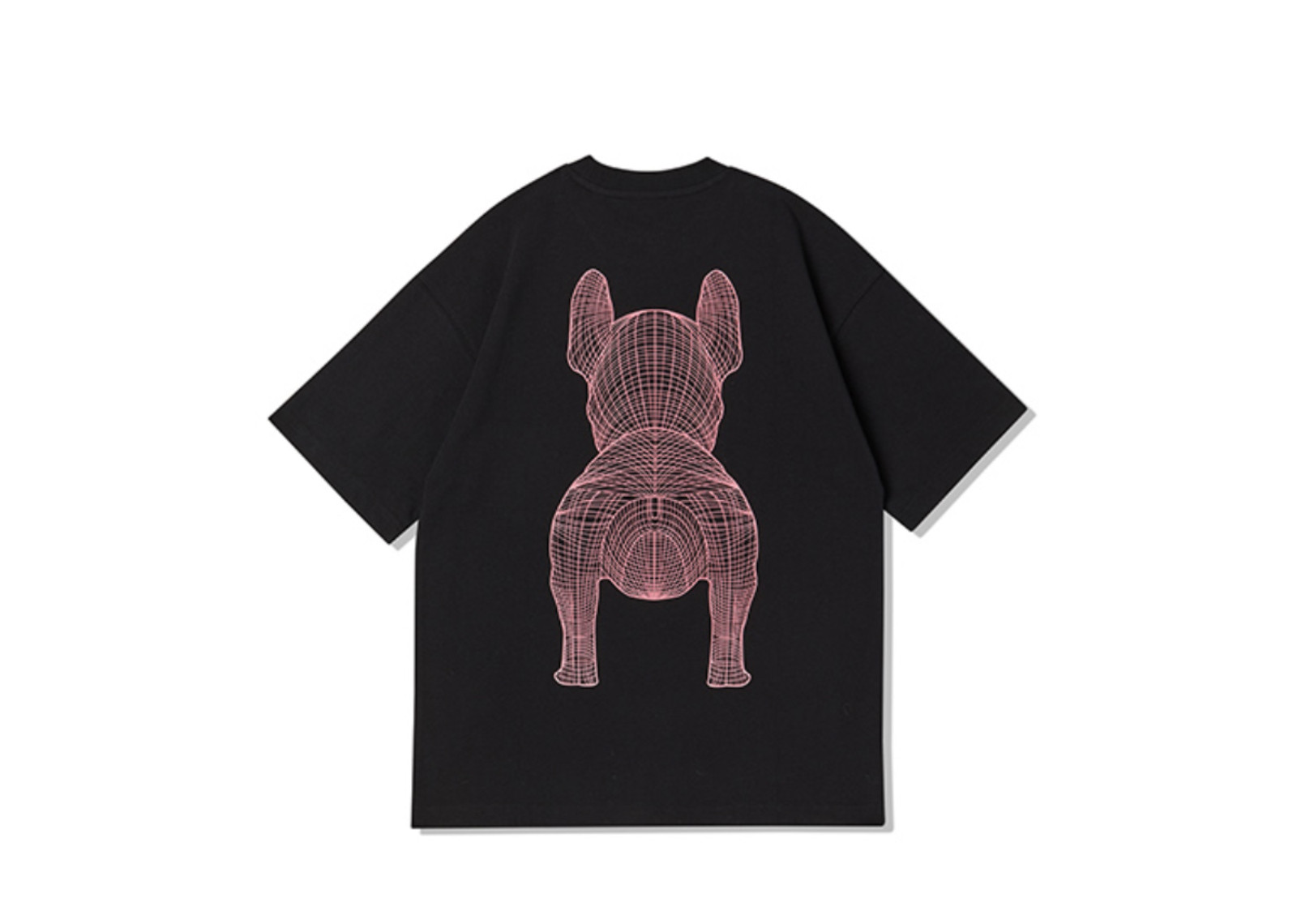 LIFEWORK KOREA BIG LADOK SHORT-SLEEVED T-SHIRT BLACK RED image 2