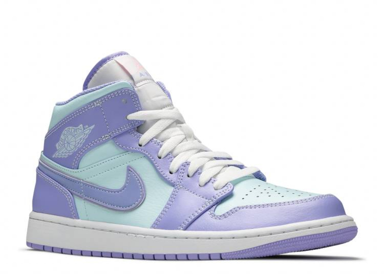 AIR JORDAN 1 MID PURPLE AQUA  image 2